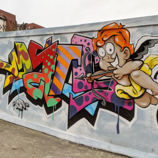 Upper Allen Street Graffiti (January 2020)